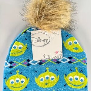 Disney Blue and Green Alien Beanie